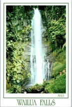 Wailua Falls on the Hana coastline of Maui Hawaii Postcard - £5.37 GBP