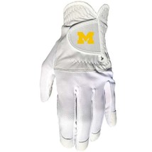 Michigan Wolverines NCAA Mesh Leather Golf Glove Left Hand for Right Handed Golf - $27.72