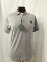 Fairway &amp; Greene Women&#39;s Top Gray Jaquard S/S Golf Top SIze Small NWT  - £19.78 GBP