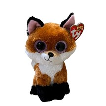 Slick the Fox 6&quot; Beanie Boo Plush Toy NWT - $38.40