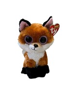 Slick the Fox 6&quot; Beanie Boo Plush Toy NWT - $38.40