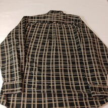 Ivy Crew Classics Mens Cotton Black & Yellow Plaid Button-Down Collar Shirt Sz L image 10