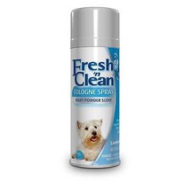 Fresh N Clean Baby Powder Scent Cologne Spray for Dogs 1ea/6 oz - £15.78 GBP