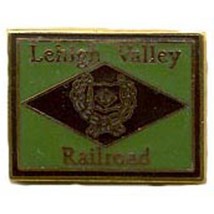 Lehigh Valley Railroad Pin Green 1&quot; - £14.15 GBP