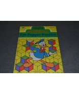 Donald Duck&#39;s Eye-Popper Puzzles Coloring Book 1977 Whitman [NEW &amp; UNUSED] - $14.00