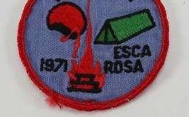 Vintage 1971 ESCA ROSA Fall Rally Round Boy Scouts BSA Camp Patch - £9.32 GBP