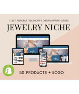 onlinejewelrysite.com READY-MADE DROPSHIPPING shopify .com store jewelry... - £108.67 GBP