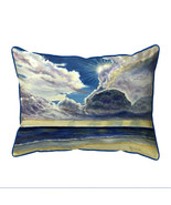 Betsy Drake Breaking Through Extra Large Zippered Pillow 20x24 - £48.66 GBP