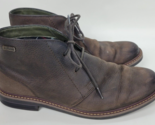 Barbour Men&#39;s Mocha Readhead Leather Chukka Boot MFO0138BR77 Sz  UK 9  U... - £59.35 GBP