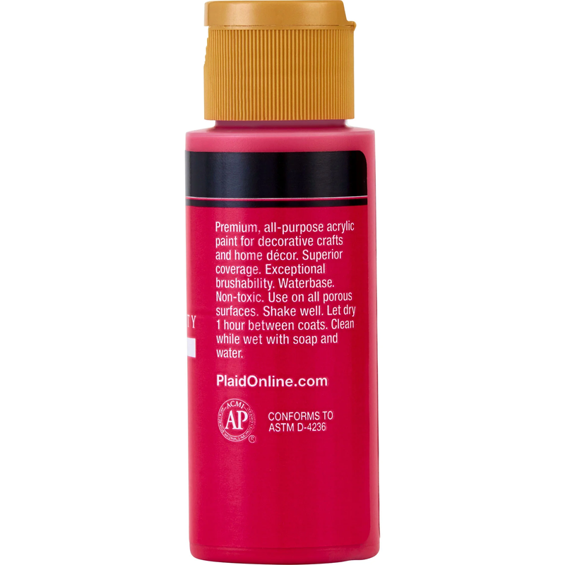 5211E Acrylic Craft Paint Set, Matte Finish, Classic, Set of 12, 24 Fl Oz Item image 9