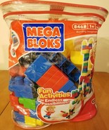 Mega Blocks Building Imagination bag 78 Pcs # 8468 Creative Colors Basic... - $6.93