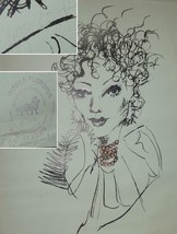 Original Painting / Drawing 25&quot;x19&quot; Missy? Bonds? Wonka Plumbing &amp; Heating - $53.99
