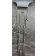 Pure 100 By Danecraft 24 Inch Box Chain Necklace. Made in Italy-New-SHIP... - $41.98