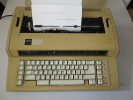 Vtg Ibm Actionwriter 1 Electric Typewriter 6715-001 Daisy Wheel Germany - $150.00