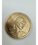 Rare 2000 D SACAGAWEA ONE DOLLAR US LIBERTY COIN GOLD COLOR CIRCULATED - $639.34 CAD