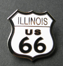 Route 66 Illinois United States Lapel Pin Badge 1 Inch - £4.50 GBP