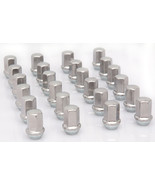 New Set Of 24 GM Chevy Silverado Factory Polished 14x1.5 Lug Nuts 9596070 - $997.96 MXN