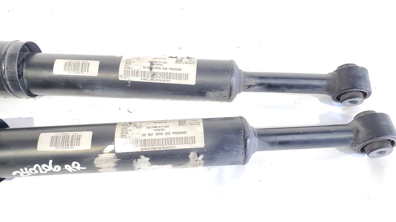 2018 Maserati Levante OEM Pair Rear Active Shocks Assembly  Item image 4