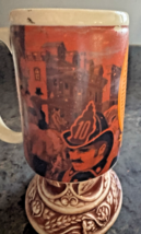 Schlitz Beer Brewing Commemorative Mug Chicago Fire 1871 Vintage Stein M... - $12.86