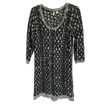Anthropology Moth Black Knitted Sweater Dress Women&#39;s Size Small - $19.79