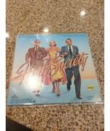 Laserdisc - LD -  high society , bing Crosby - $2.96