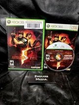 Resident Evil 5 Xbox 360 CIB Video Game - £11.38 GBP