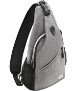 Sling Backpack, Multipurpose Crossbody Shoulder Bag Travel Hiking Daypack - $34.68 CAD