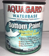 Aquagard 10007 1 qt. Shark White Waterbased Bottom Paint-SHIPS N 24 HR-B... - £225.45 GBP