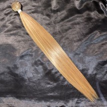 New 24” Brown &amp; Blonde Highlights Heat Resistant Hair Extensions Bundle - £101.02 GBP