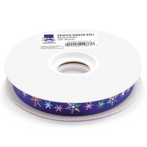 Top Performance Snowflake Printed Ribbon Rolls, 50-Yard - $988.74 MXN