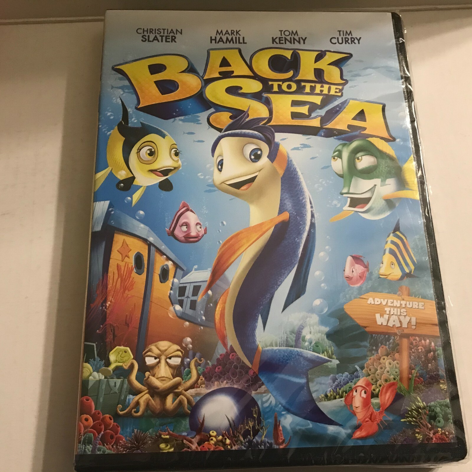 NEW Fish N Chips the Movie & Back to the Sea Two Animated Movie DVDs Sealed Item image 4