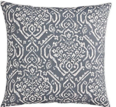 Make Your Own Pillow Morgan Home Colby Grey Abstract Square Throw Pillow Cover  - $29.28