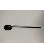 Primitive Iron Metal Ladle - Black -One end flattened, Spoon Head is Ova... - $25.72 CAD