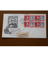 1963 Montgomery Blair First Day Envelope Stamp Lincoln Postmaster Scott #C66 - $2.55