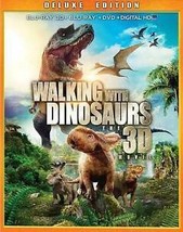 Walking With Dinosaurs The 3D Movie Blu Ray 3D New! W/ Blu Ray + Dvd! Family Fun - £10.11 GBP