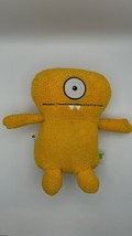 Ugly Dolls Hugs and Headstands 8&quot; Yellow Wedgehead Plush Weighted Bottom Hasboro - £5.37 GBP