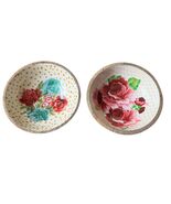 Pioneer Woman Salad Bowls Set 2 Blossom on Lattice Blossom Jubilee Pink ... - €16,18 EUR