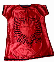 NEW ALBANIAN EAGLE TRADITIONAL POPULAR RED DRESS FOR GIRLS-12-14 YEARS-H... - £46.70 GBP