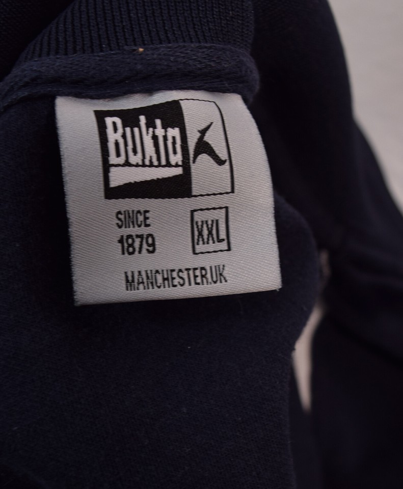 Bukta Mens Track Jacket Blue 2XL Item image 6