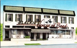Vtg Postcard, Blackie&#39;s House of Beef, Steak House, Washington D.C. - $5.84