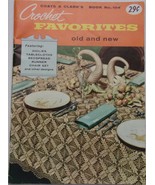 Vintage Coats &amp; Clark Crochet Favorites Old &amp; New Instruction Booklet 1959 - €4,34 EUR