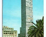 Latinoamericana Torre Messico Città Messico Unp Cromo Cartolina P7 - $5.08