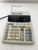 Sharp Desk Top Calculator EL-1801V memory 12-digit cost sell margin tax function - £12.13 GBP