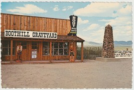 Entrance to Boothill Graveyard Tombstone Arizona Vintage Postcard Unposted - $4.90