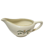 Vintage Knowles Floral Gold Trim Ceramic Creamer Made in USA 51 9 - £7.68 GBP