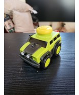 Little Tikes Slammin&#39; Racers SUV Jeep Lime Green Works - $27.80 CAD