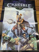 Crucible Conquest Of The Final Realm Mark Zug Fasa Corporation Poster 21... - $40.09