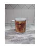 Thirstystone Resources &quot;From The Heart&quot; 2001 Coffee Mug Tea Cup, Ceramic... - $188.16 MXN