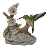 MIC Porcelain Hummingbird Figurine Taiwan - $14.24