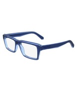 New Calvin Klein Jeans CKJ-24618 400Crystal Blue Eyeglasses 53/18/145 - $1,456.95 MXN